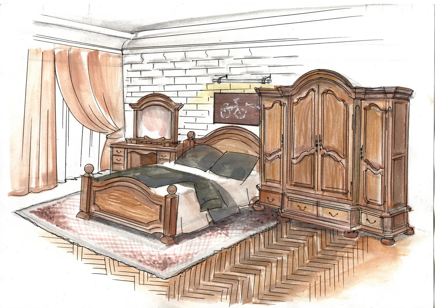 Спальня Бонифачо